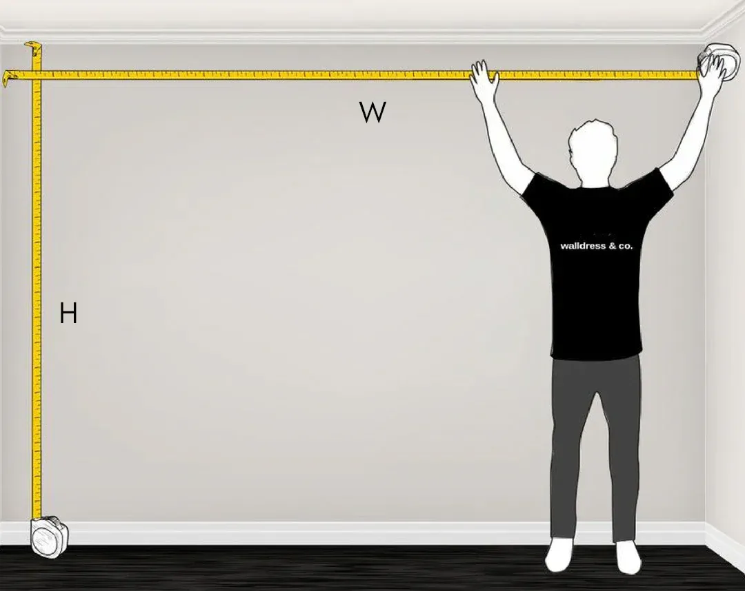 Ảnh minh họa đo chiều dài rèm