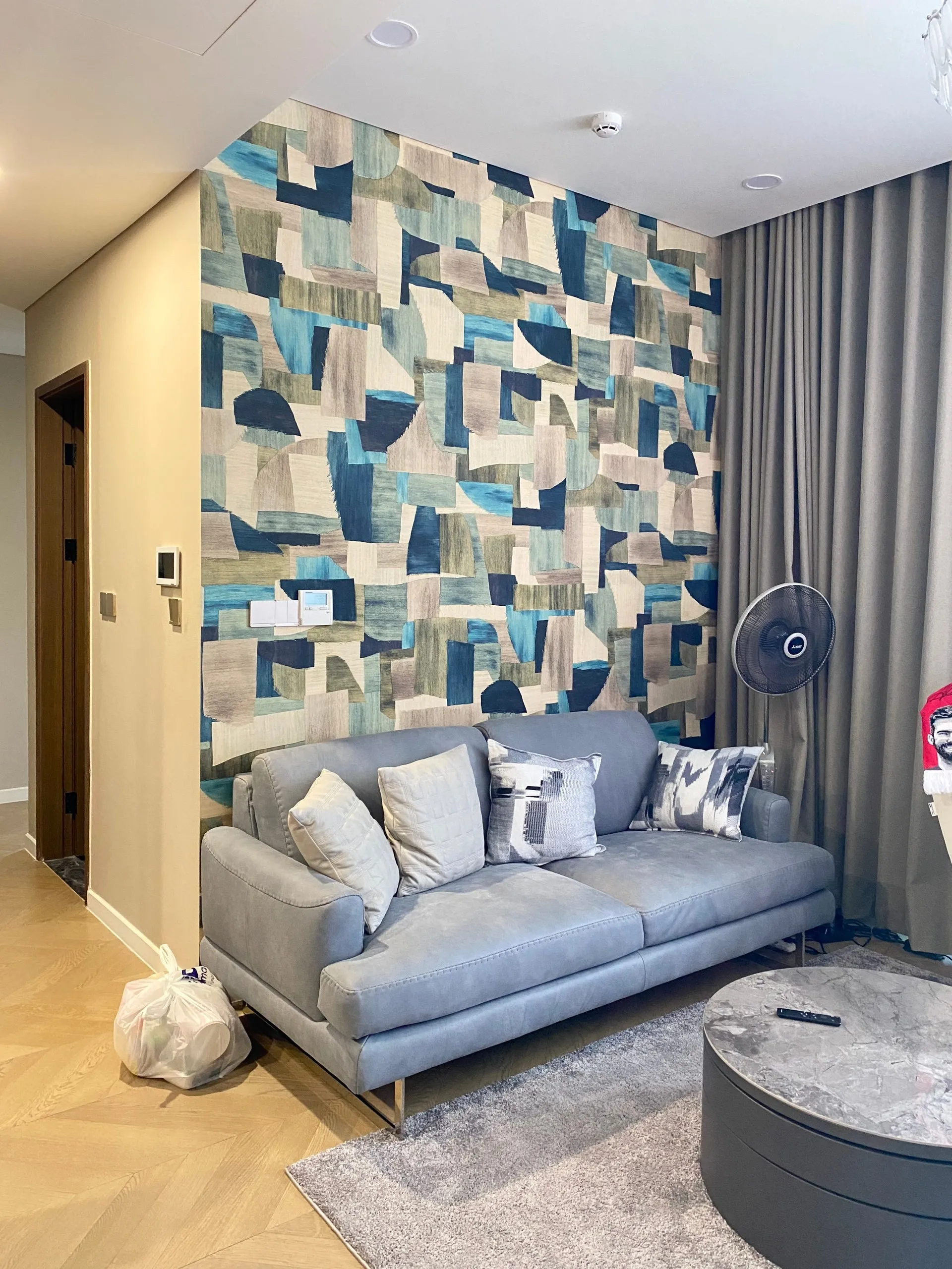 Ảnh minh họa đo chiều dài rèm